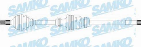 Samko DS16058 - Drive Shaft autospares.lv