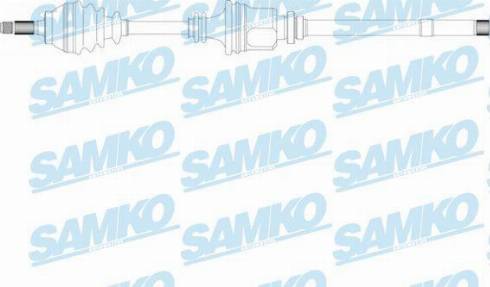 Samko DS16052 - Drive Shaft autospares.lv