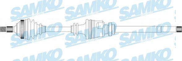 Samko DS16085 - Drive Shaft autospares.lv