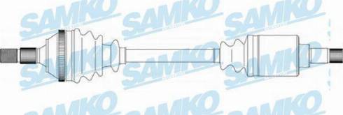 Samko DS16082 - Drive Shaft autospares.lv