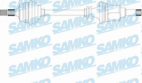 Samko DS16034 - Drive Shaft autospares.lv