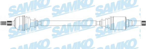 Samko DS16038 - Drive Shaft autospares.lv