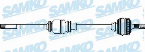 Samko DS52699 - Drive Shaft autospares.lv