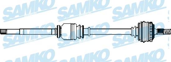 Samko DS16205 - Drive Shaft autospares.lv