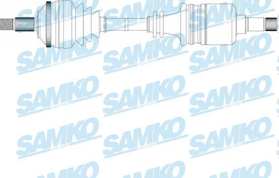 Samko DS16167 - Drive Shaft autospares.lv