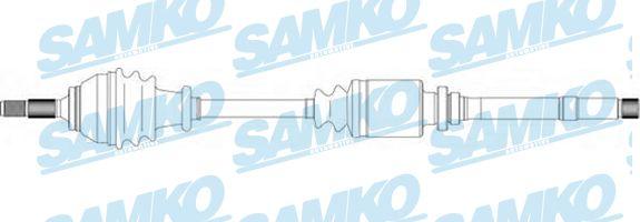 Samko DS16180 - Drive Shaft autospares.lv