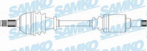 Samko DS16126 - Drive Shaft autospares.lv