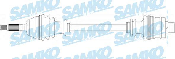 Samko DS39051 - Drive Shaft autospares.lv