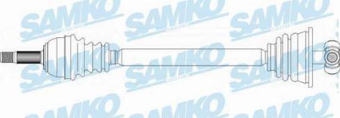 Samko DS39036 - Drive Shaft autospares.lv