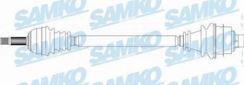 Samko DS39037 - Drive Shaft autospares.lv