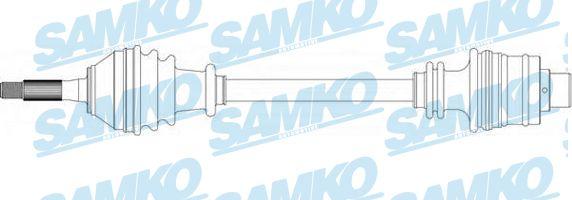 Samko DS39020 - Drive Shaft autospares.lv