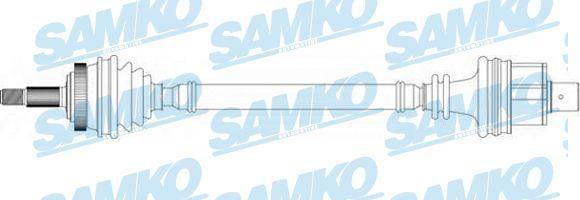 Samko DS39070 - Drive Shaft autospares.lv