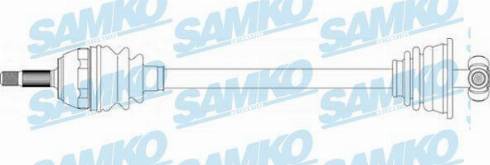 Samko DS39071 - Drive Shaft autospares.lv