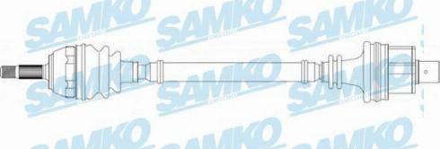 Samko DS39072 - Drive Shaft autospares.lv