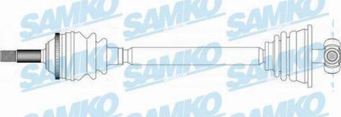 Samko DS39140 - Drive Shaft autospares.lv