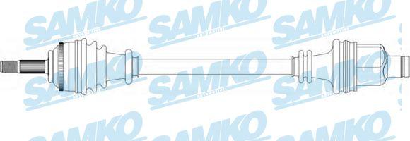 Samko DS39135 - Drive Shaft autospares.lv