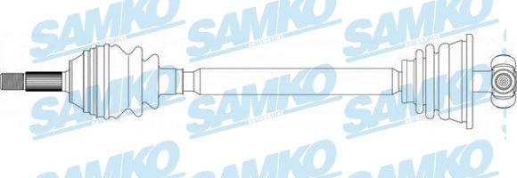 Samko DS39138 - Drive Shaft autospares.lv