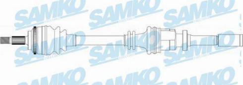 Samko DS39245 - Drive Shaft autospares.lv