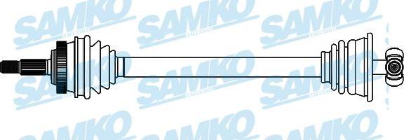 Samko DS39254 - Drive Shaft autospares.lv