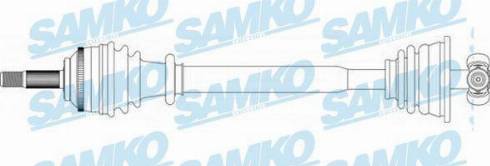 Samko DS39250 - Drive Shaft autospares.lv