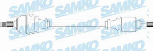 Samko DS38005 - Drive Shaft autospares.lv