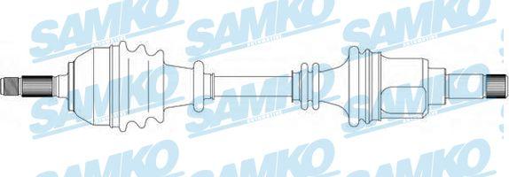 Samko DS38015 - Drive Shaft autospares.lv