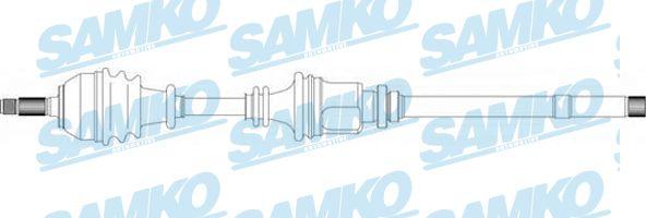 Samko DS38016 - Drive Shaft autospares.lv