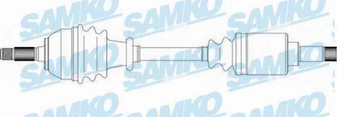 Samko DS38037 - Drive Shaft autospares.lv