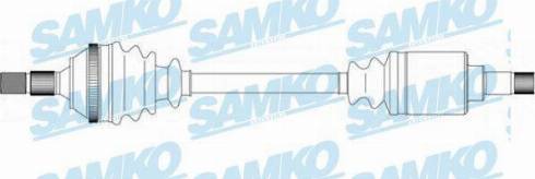 Samko DS38078 - Drive Shaft autospares.lv