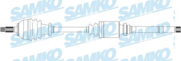 Samko DS38072 - Drive Shaft autospares.lv