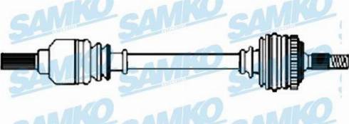 Samko DS52349 - Drive Shaft autospares.lv