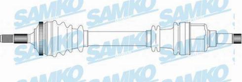 Samko DS38137 - Drive Shaft autospares.lv