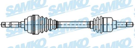 Samko DS38125 - Drive Shaft autospares.lv