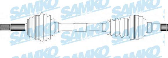 Samko DS37010 - Drive Shaft autospares.lv