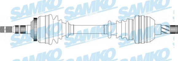 Samko DS37087 - Drive Shaft autospares.lv