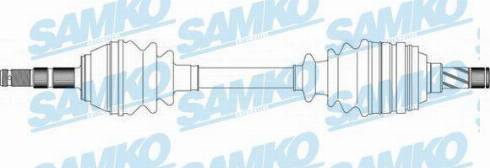 Samko DS37020 - Drive Shaft autospares.lv