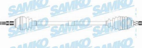 Samko DS37021 - Drive Shaft autospares.lv