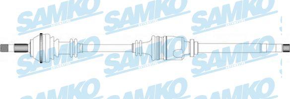 Samko DS20096 - Drive Shaft autospares.lv