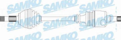 Samko DS20097 - Drive Shaft autospares.lv