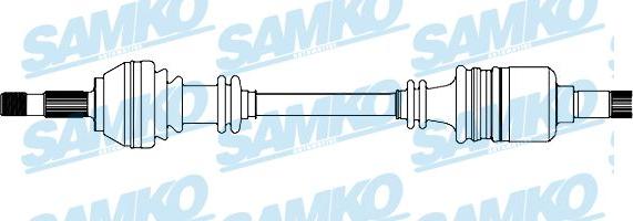 Samko DS20139 - Drive Shaft autospares.lv