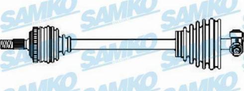 Samko DS52378 - Drive Shaft autospares.lv