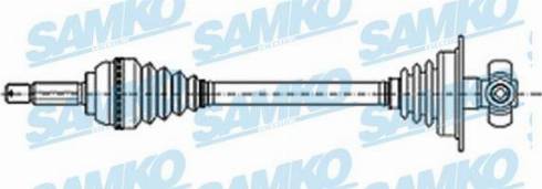 Samko DS21061 - Drive Shaft autospares.lv