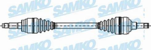 Samko DS21026 - Drive Shaft autospares.lv