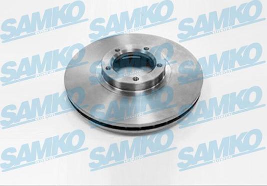 Samko F1611V - Brake Disc autospares.lv
