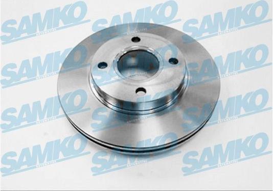 Samko F1621V - Brake Disc autospares.lv