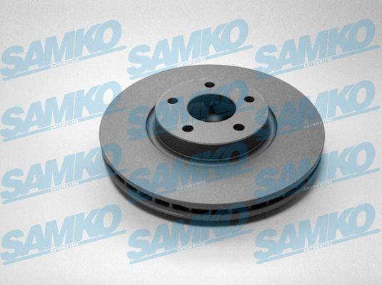 Samko F1040V - Brake Disc autospares.lv