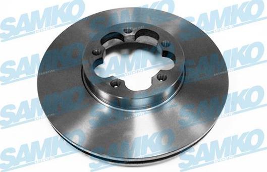 Samko F1036V - Brake Disc autospares.lv