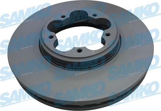 Samko F1037VR - Brake Disc autospares.lv