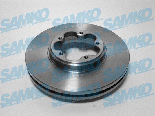 Samko F1037V - Brake Disc autospares.lv