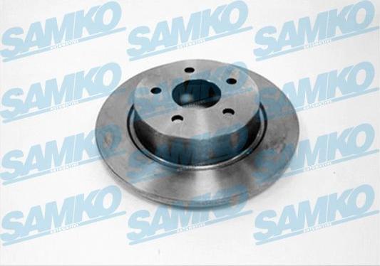 Samko F1024P - Brake Disc autospares.lv